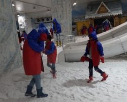 Std III Field Trip 2023-24 to Snow WOrld with 12D experience and McDonald's kitchen visit at R City mall